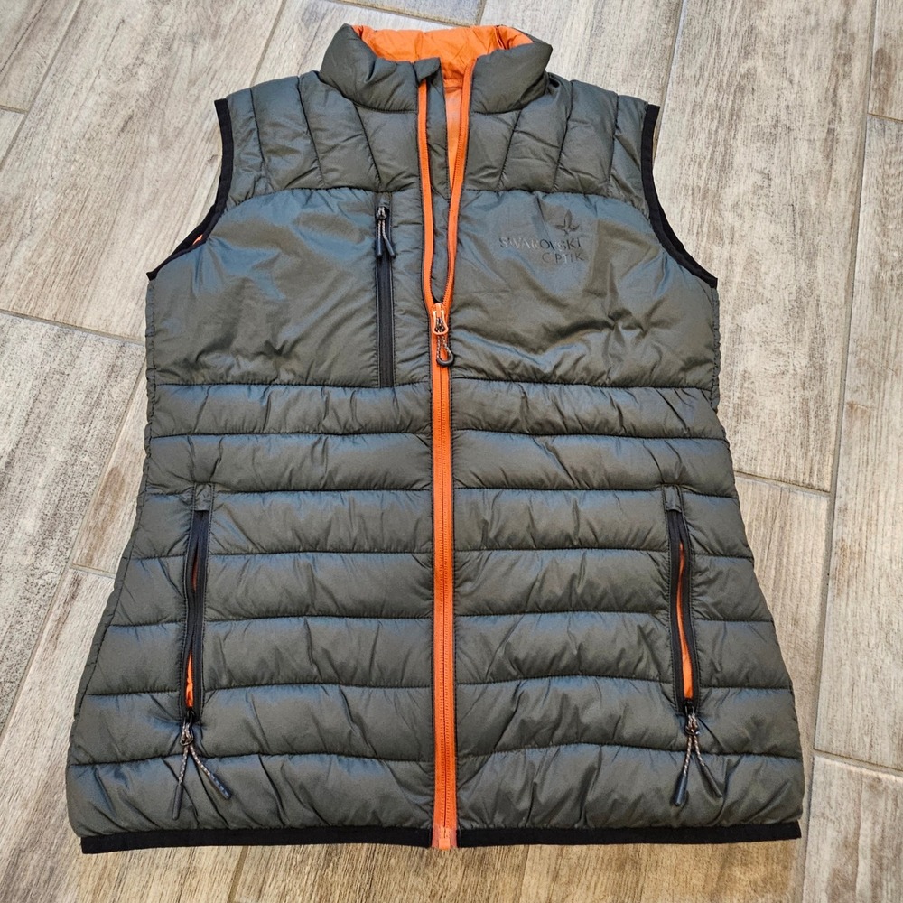 Swarovski Optik PV Puff Vest Women XS Quilted Zip Outdoor Gorpcore Utilitarian